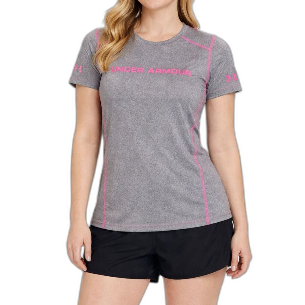 Under Armour HeatGear Breast Cancer Awareness T-Shirt | Medium